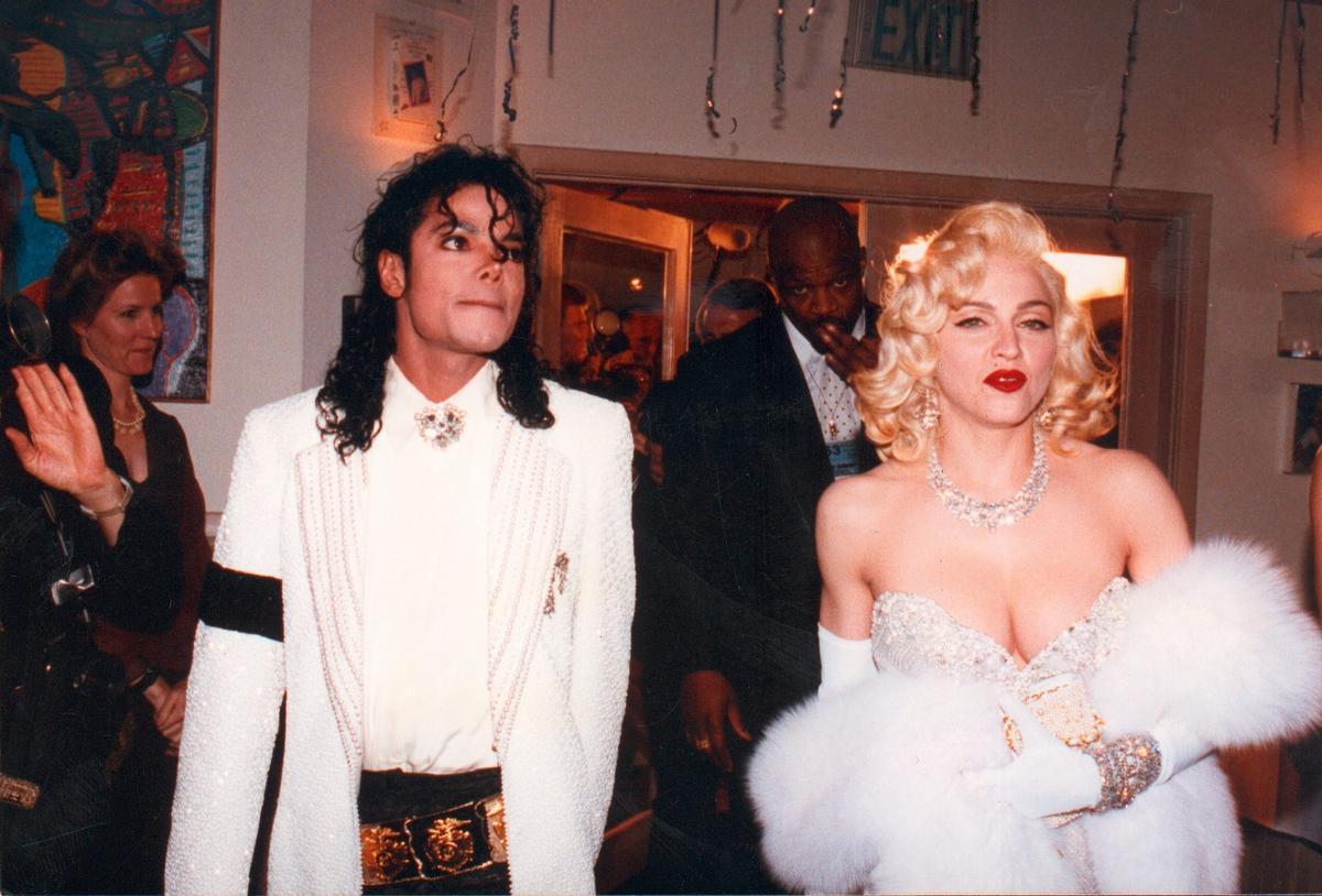 Madonna, con Michael Jackson, en la década de los 80