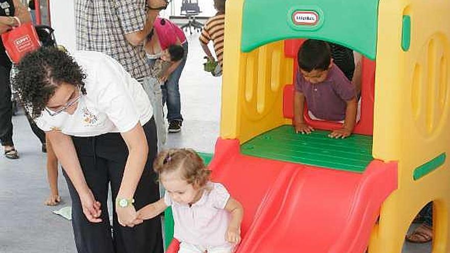 Niños en la guardería municipal de Novo Mesoiro. / eduardo vicente