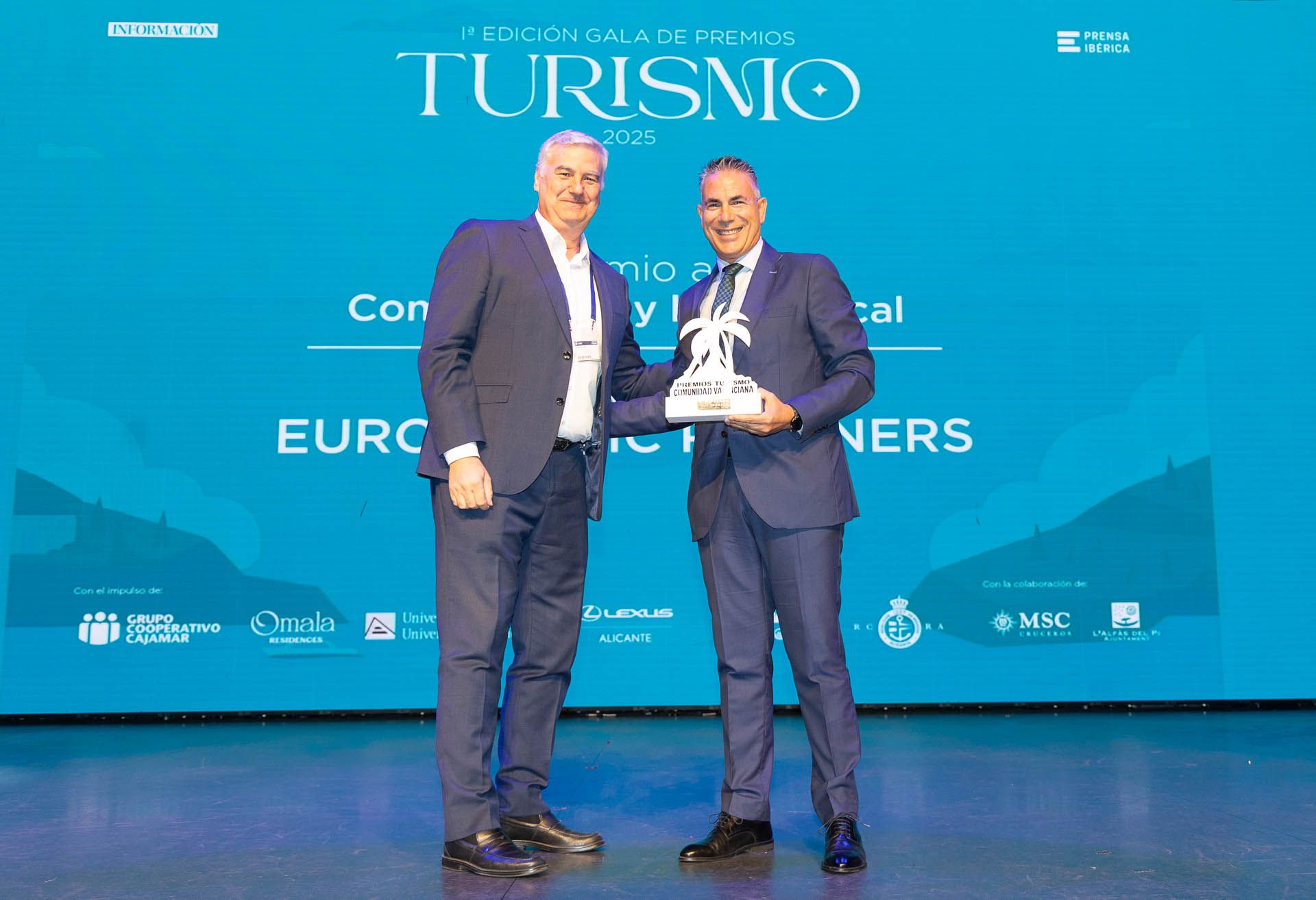 INFORMACIÓN celebra en el  MSC Music la Iª Gala de los Premios Turismo