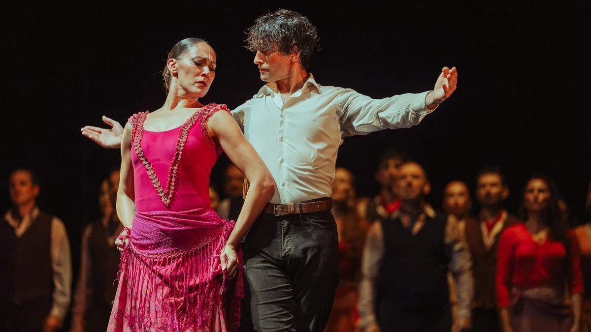 Les imatges de l'espectacle 'Fuego' d'Antonio Gades al festival Porta Ferrada