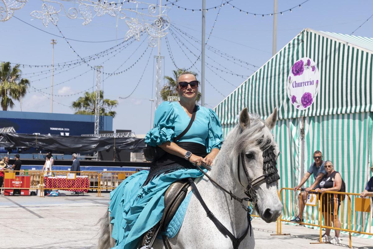 Desfile de carrozas y caballistas de la Feria de Mayo 2026 de Torrevieja este domingo