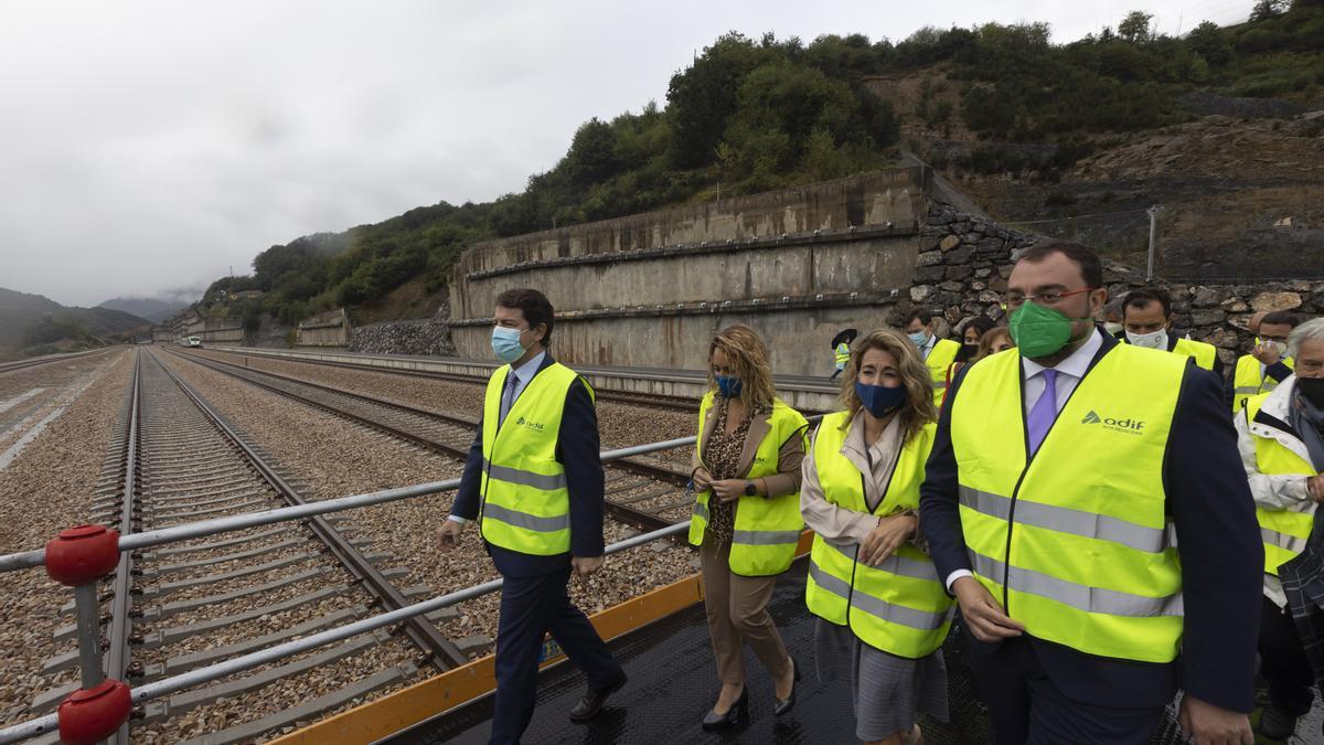 Día histórico para Asturias: Adif inicia las pruebas en los túneles de la variante de Pajares