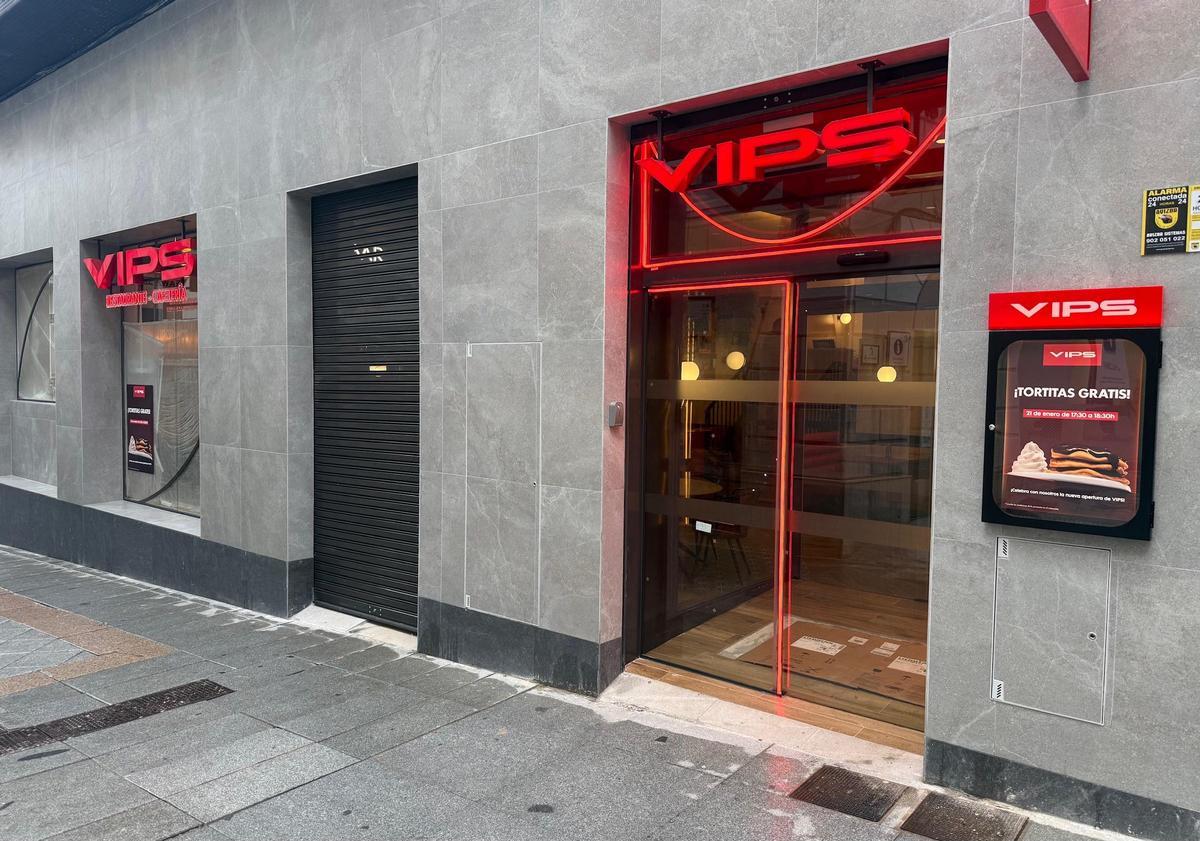 El nuevo restaurante de Vips, listo para abrir sus puertas en Mérida.