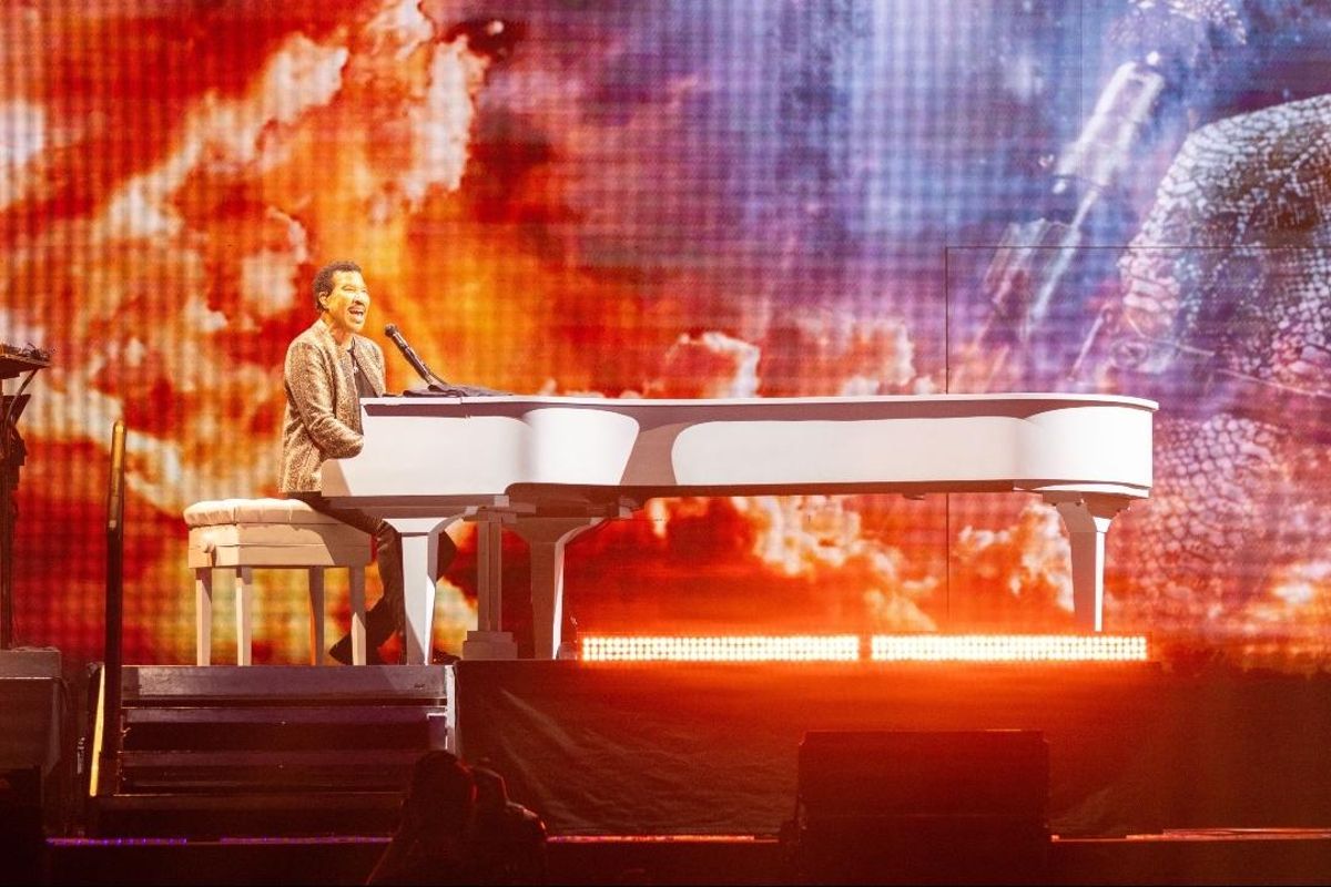 Lionel Richie en el Coliseum