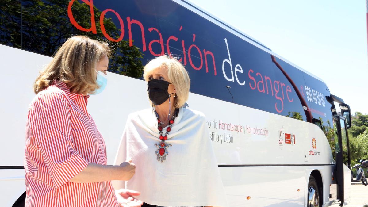 Nuevas unidades de donación móvil del Centro de Hemoterapia y Hemodonación de Castilla y León.