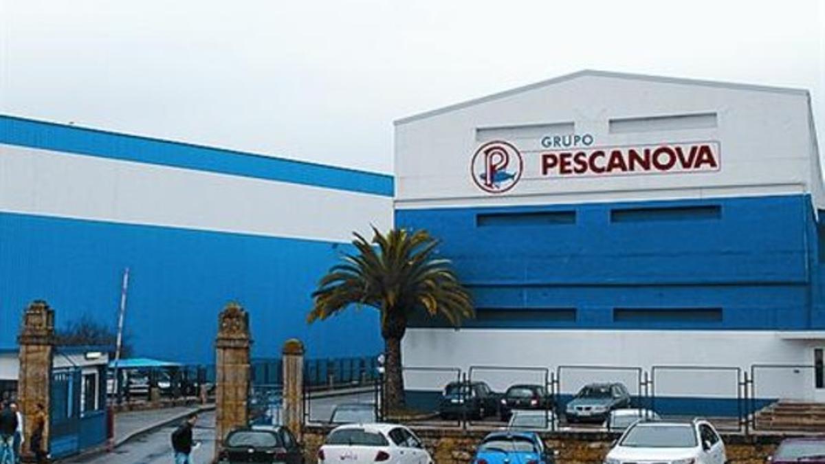 Instalaciones de Pescanova en Pontevedra.