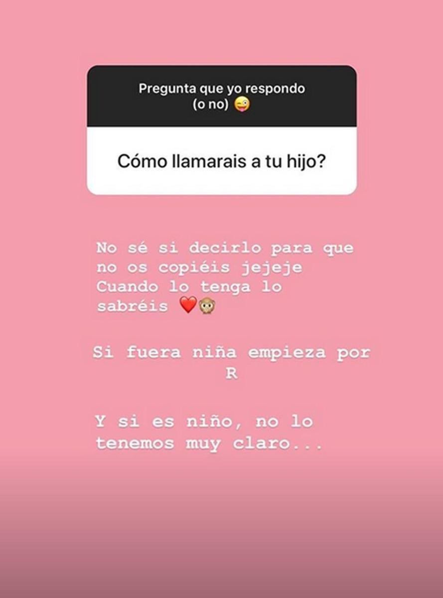 Laura Escanes responde sobre el nombre de su hija en Instagram