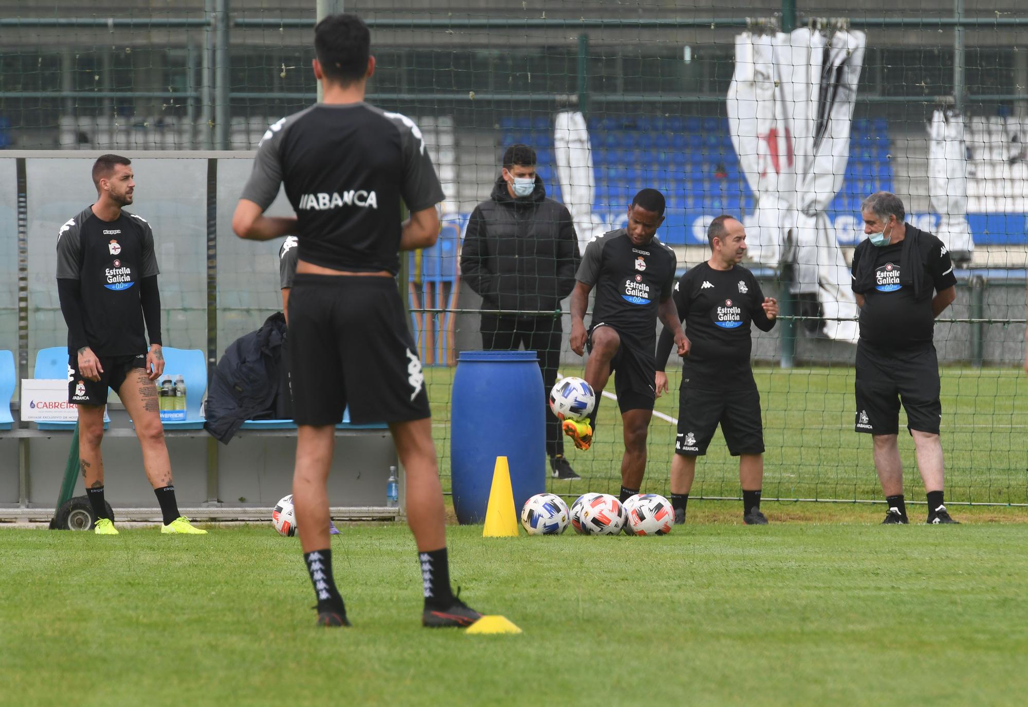 Segundo día de trabajo para el Deportivo