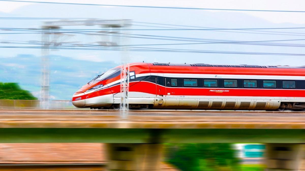 Modelo de un tren de la compañía Iryo