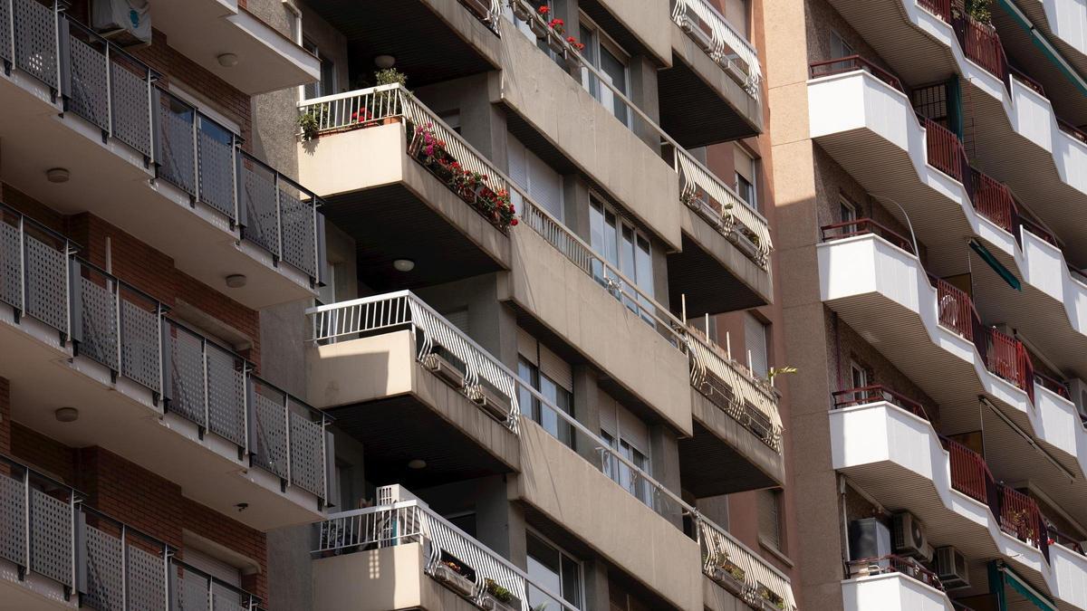 Bloques de viviendas.