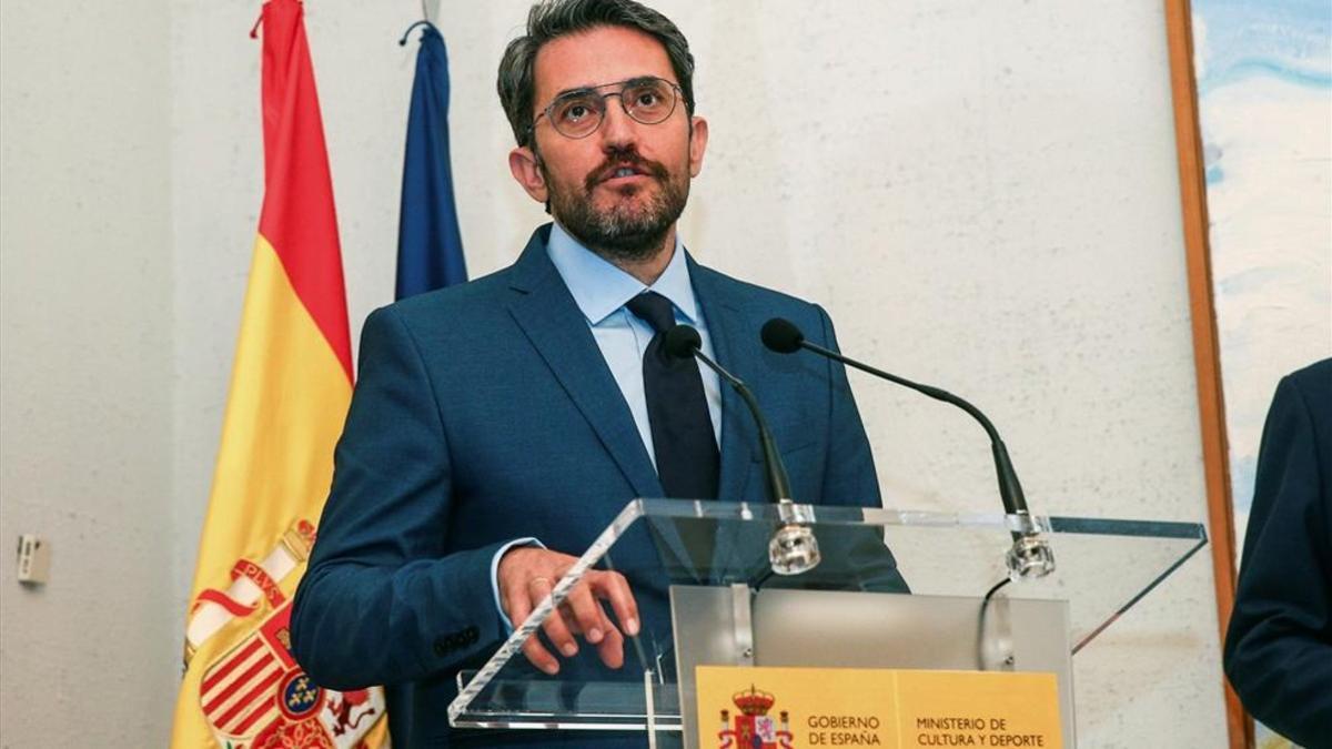 Maxim Huerta, nuevo ministro de Cultura y Deportes