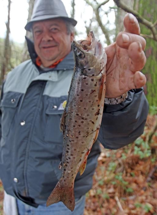 Arranca la temporada de pesca en Zamáns