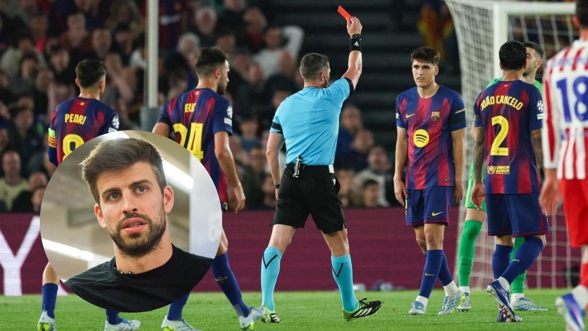 FC Barcelona - Atlético de Madrid | La expulsión de Pau Cubarsí