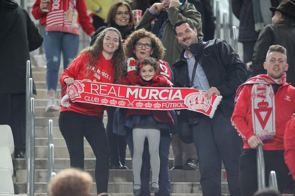 Ambiente en las gradas del Real Murcia - FC Cartagena