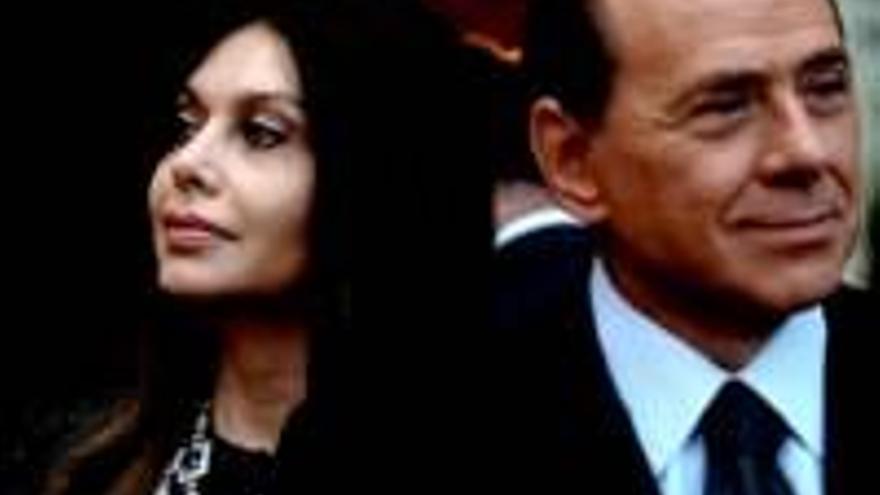 Berlusconi y su mujer pelean por la herencia