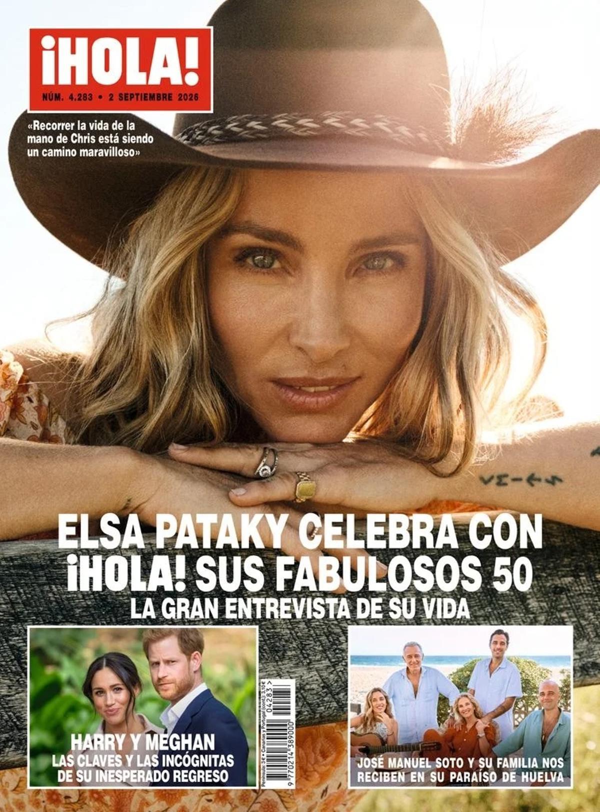 Portada revista '¡Hola!' del 26 de agosto