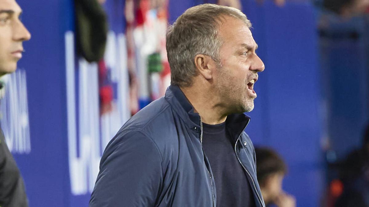 Hansi Flick sufrió la primera derrota en el banquillo del Barça en un partido de Liga