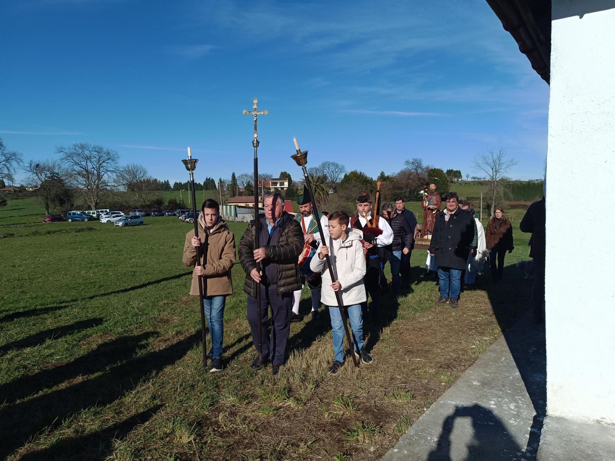 Robledo homenaje a José Manuel Vega Casas en las fiestas de Sant' Antón