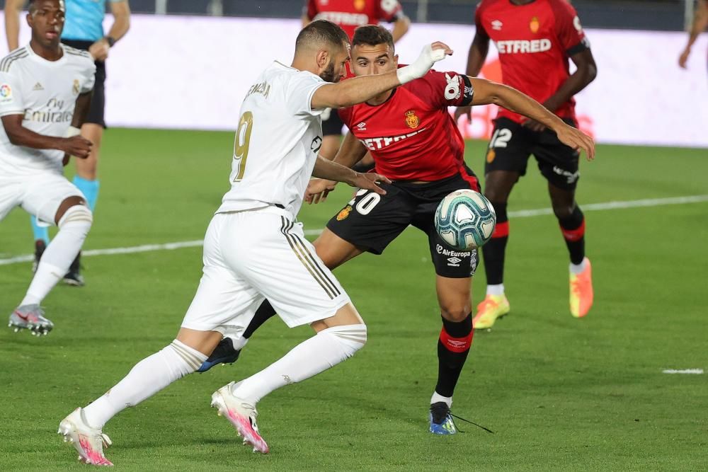 El Mallorca da la cara ante el Real Madrid en el debut de Luka Romero