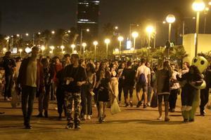 Un macrobotellón con 25.000 personas el sábado de La Mercè en Barcelona se salda con 30 detenidos