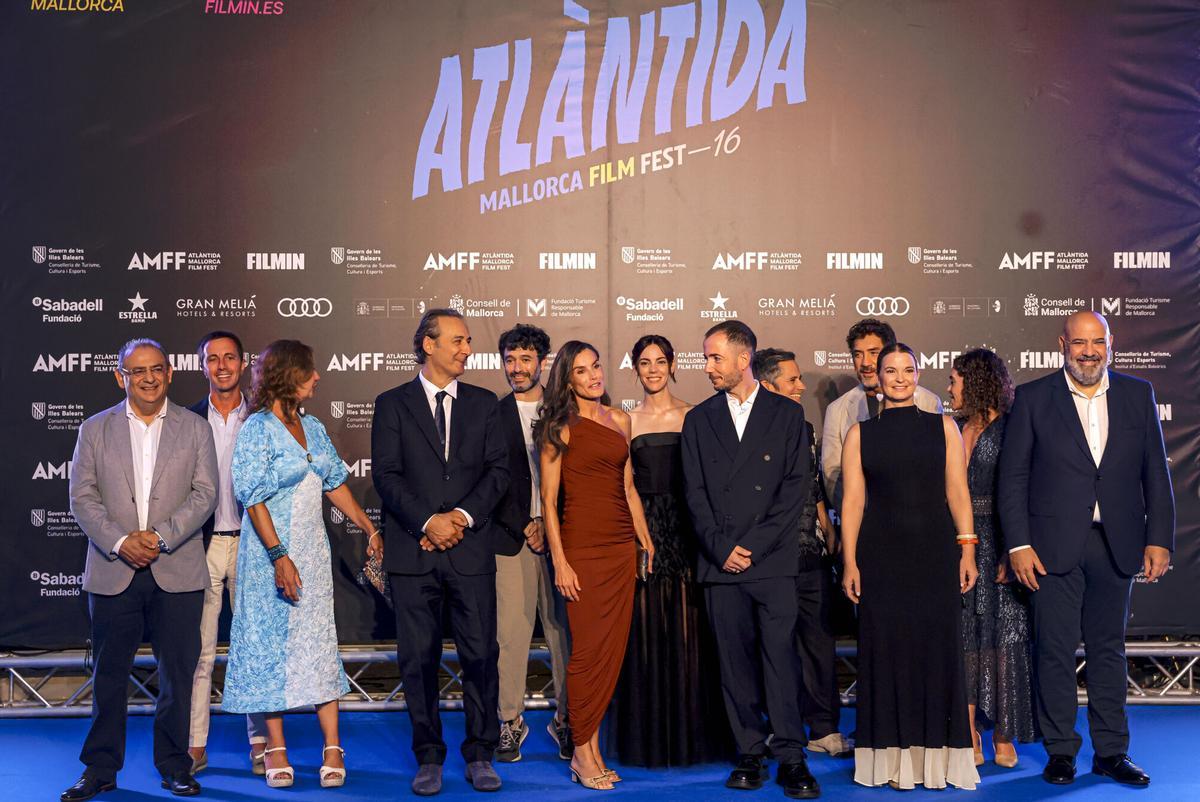 La clausura del Atlántida con la Reina y Javier Bardem como protagonistas, en imágenes