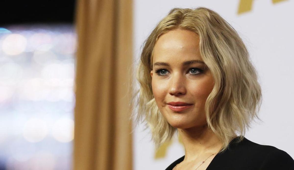 La actriz Jennifer Lawrence.