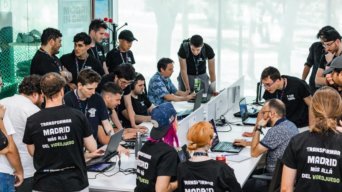 Jugadores en la primera edición de ’eSports series’ organizada en Madrid el pasado verano.