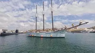 El pailebote ‘Pascual Flores’ llega esta semana a Alicante con visitas y navegaciones a bordo