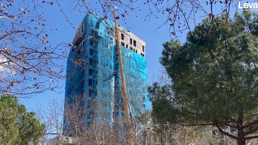 Así avanzan las obras del edificio incendiado de Campanar