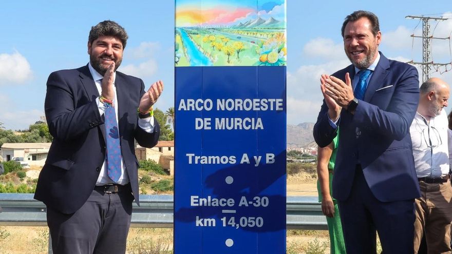 Inaugurados los dos primeros tramos del Arco Noroeste entre Archena y Las Torres de Cotillas