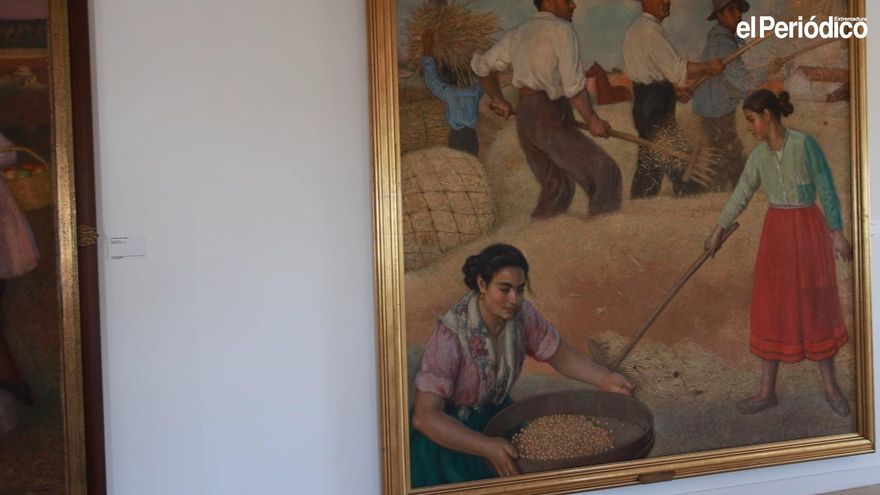 Primer día de la &#039;nueva&#039; Casa de los Caballos tras dos años de reforma: «El museo de Cáceres se ha llenado de vida»