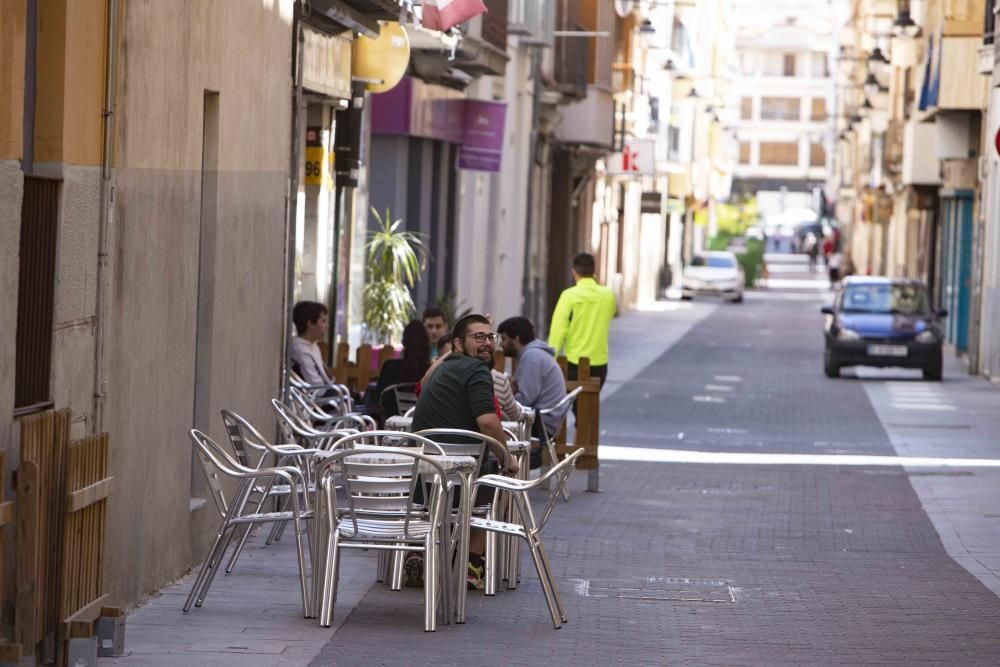 Abren las terrazas de Xàtiva i Ontinyent