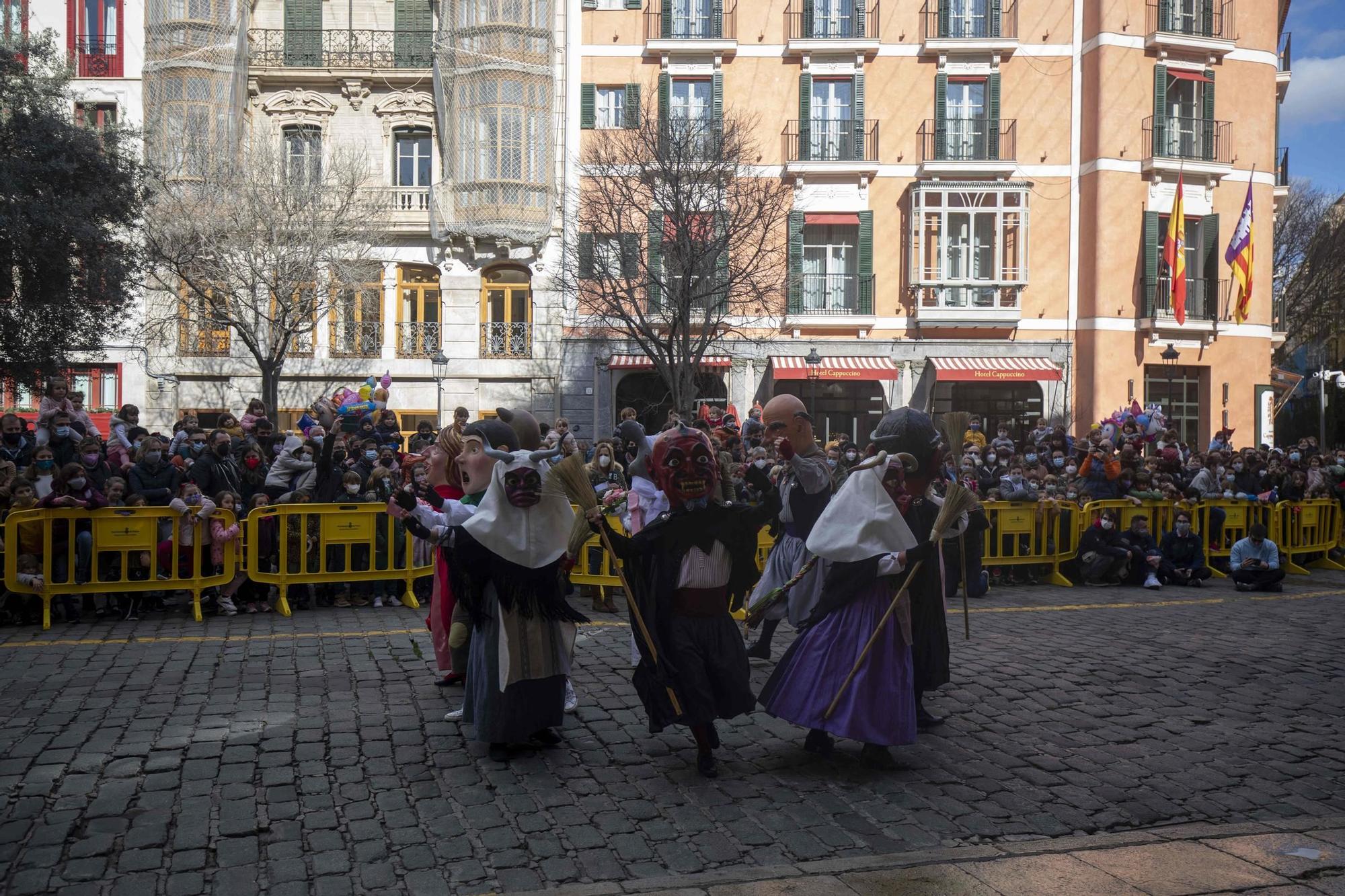 Centenares de personas dan el 'sus' a las fiestas de Sant Sebastià de Palma