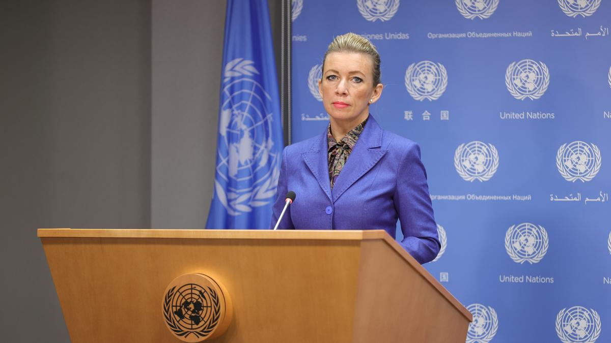 La portavoz del Ministerio de Asuntos Exteriores ruso, Maria Zajarova