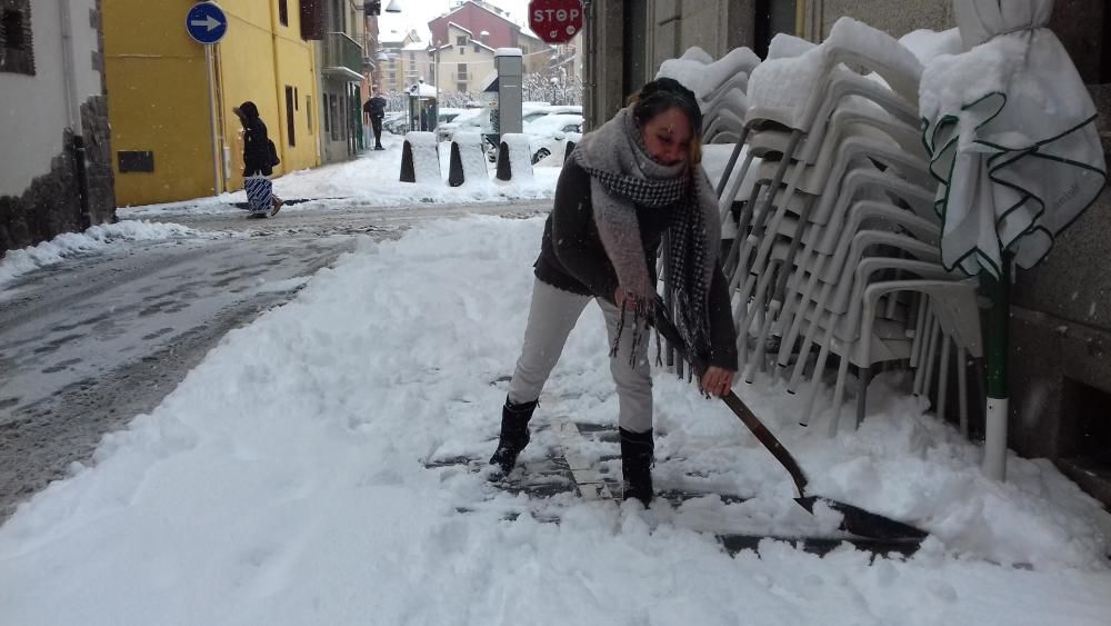 Nevada a Puigcerdà