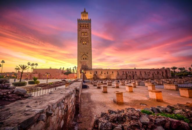 Atardeceres de abril en Marruecos
