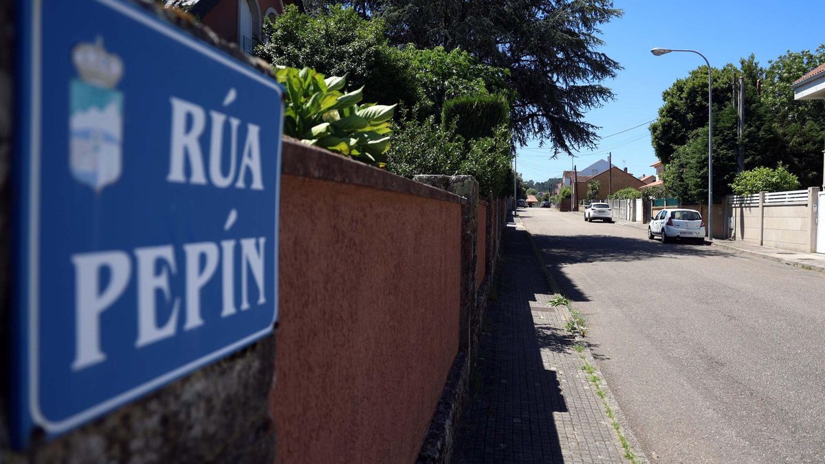 La calle Pepín está en la zona de A Lomba.