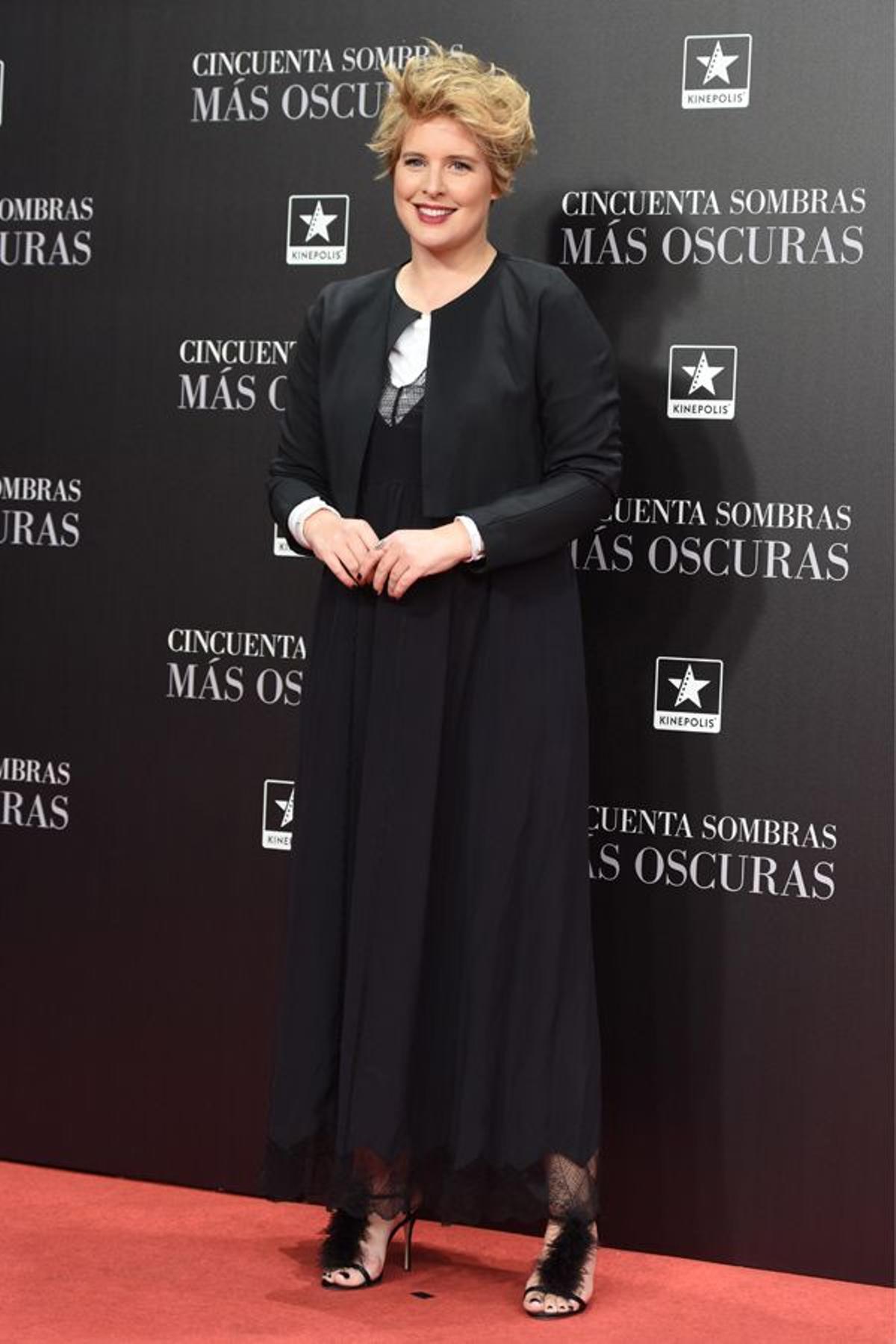 Estreno '50 sombras más oscuras' Madrid: Tania Llasera