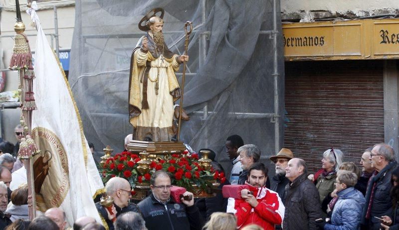 Celebración de San Antón, bendición de los animales