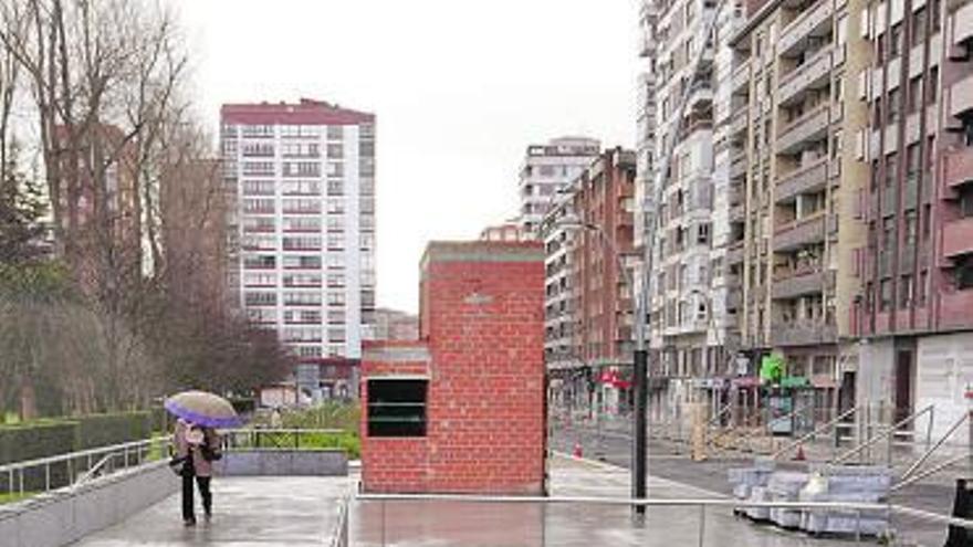 La imagen que presentaban ayer las obras de la avenida de Castilla.