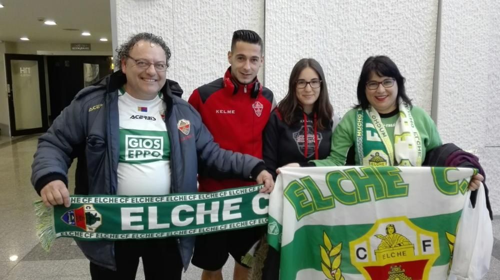 Aficionados ilicitanos en Pamplona