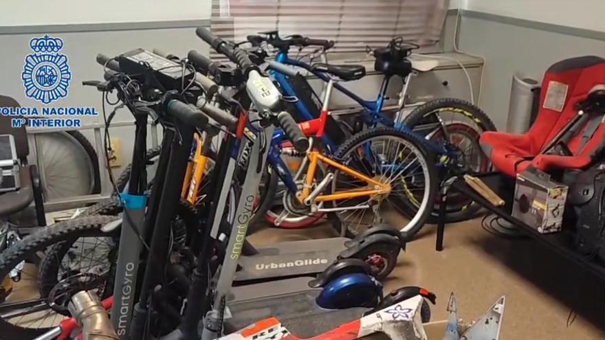 La Policía Nacional busca a los propietarios de estos objetos robados en trasteros en Zaragoza