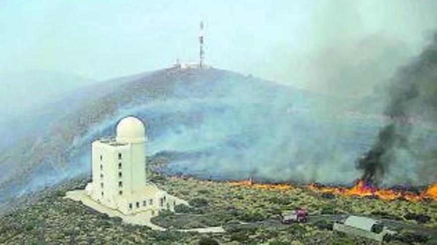 Los telescopios del Teide se salvan ‘in extremis’