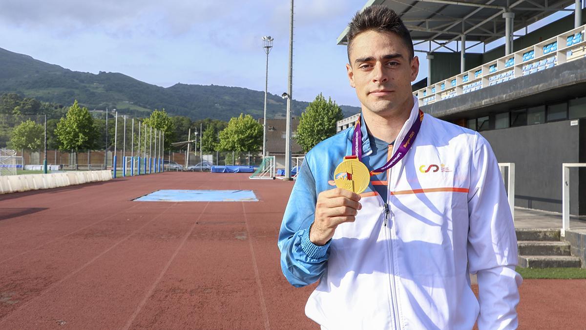 El campeón de Europa de triple salto busca un reto: 8 metros en longitud y 17 en triple