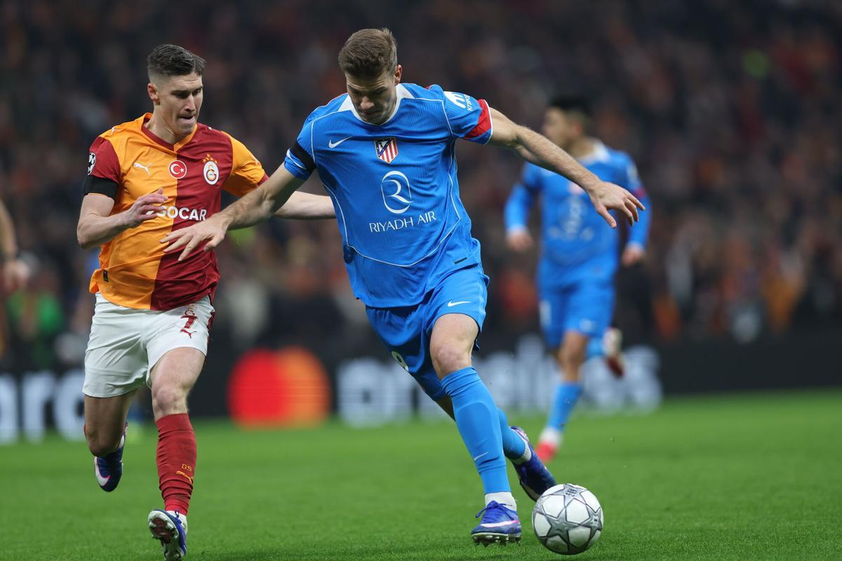 Champions: Galatasaray - Atlético de Madrid, en imágenes