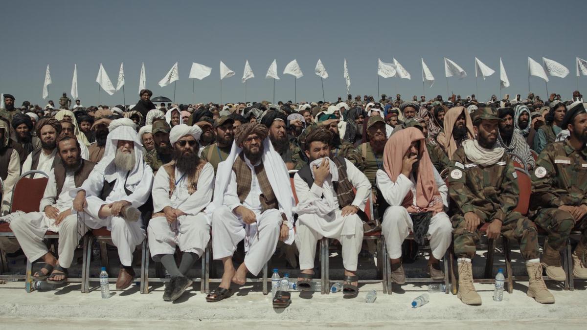 Una imagen del documental 'Hollywoodgate', sobre la llegada al poder de los talibanes tras la salida de EEUU de Afganistán.