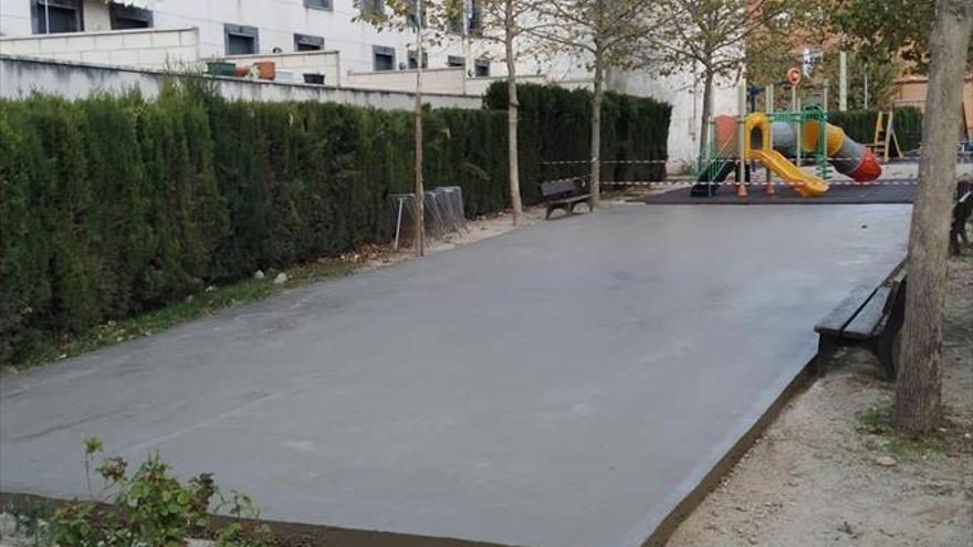 El consistorio comienza la instalación de un parque de calistenia