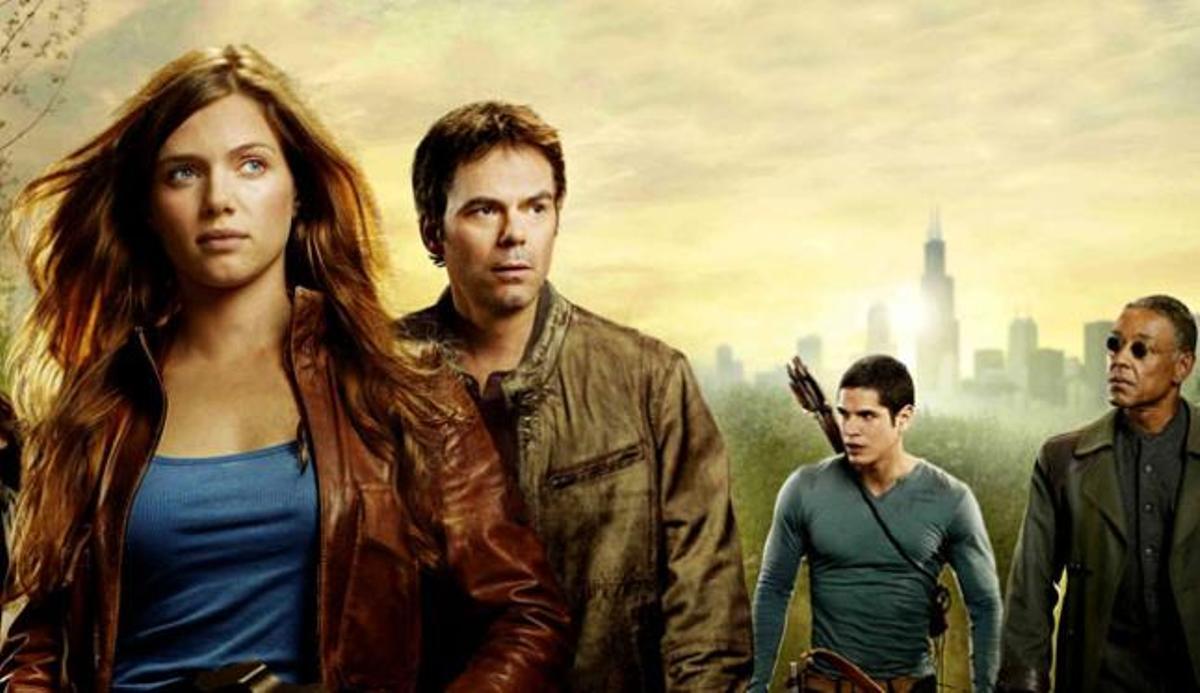 Los protagonistas de la serie 'Revoluton'.