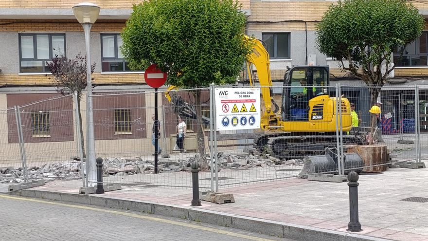 Arranca la reurbanización de la calle Leopoldo Lugones