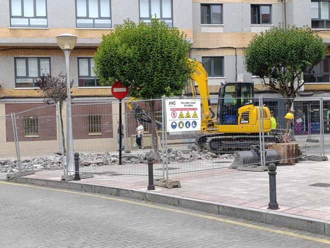 Arranca la reurbanización de la calle Leopoldo Lugones